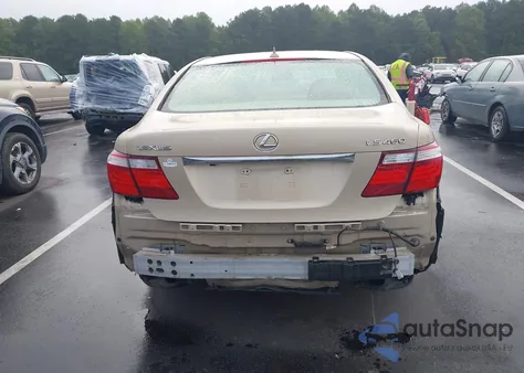 2009 Lexus Ls 460 from USA, damaged, VIN JTHBL46F995090704